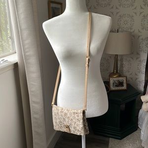 Anthropologie Leopard Crossbody Bag